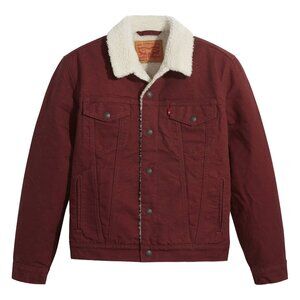 Levi's Jean Jacket Burgundy